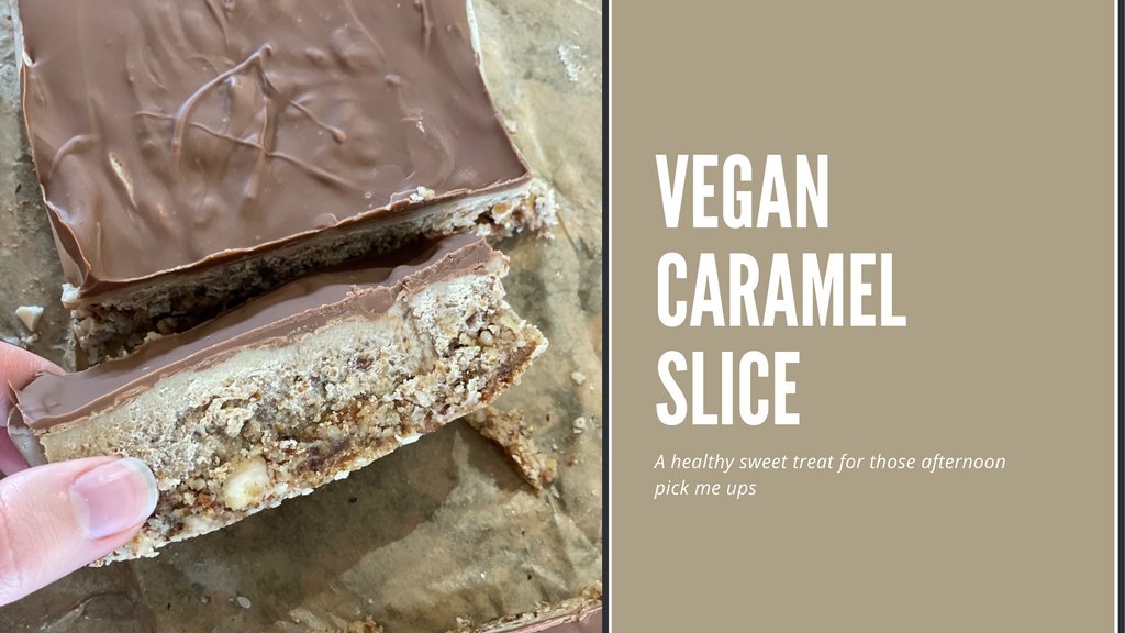 Vegan Caramel Slice