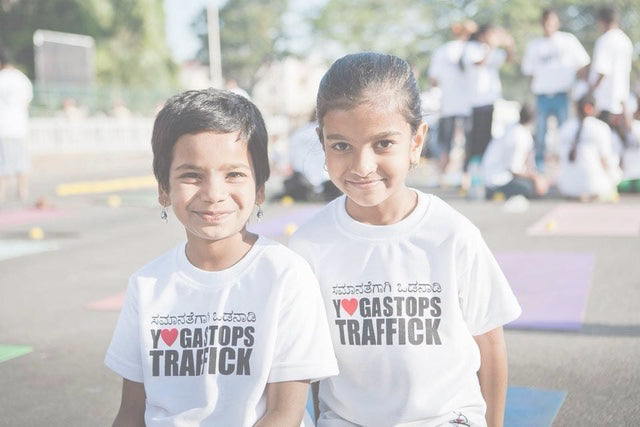 Yoga Stops Traffik