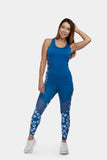 Daisy Gym Leggings & Vest Top