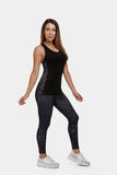 Scattered Lines Leggings & Vest Top
