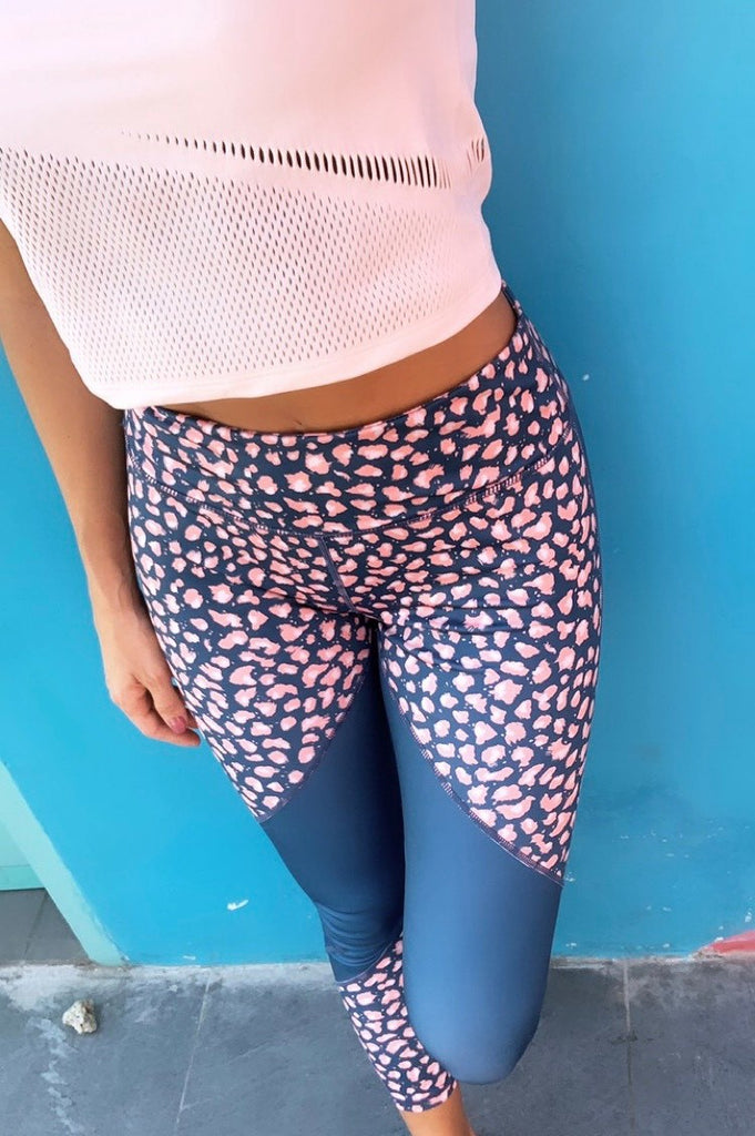 Leopard Print Gym Leggings - PerkyPeach