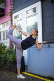 Move More Grey Capri Leggings - PerkyPeach