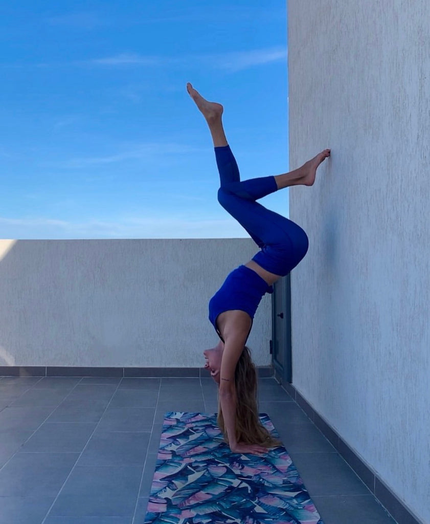 Blue Gym Leggings - PerkyPeach