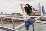 Snake Print Cycling Shorts - PerkyPeach