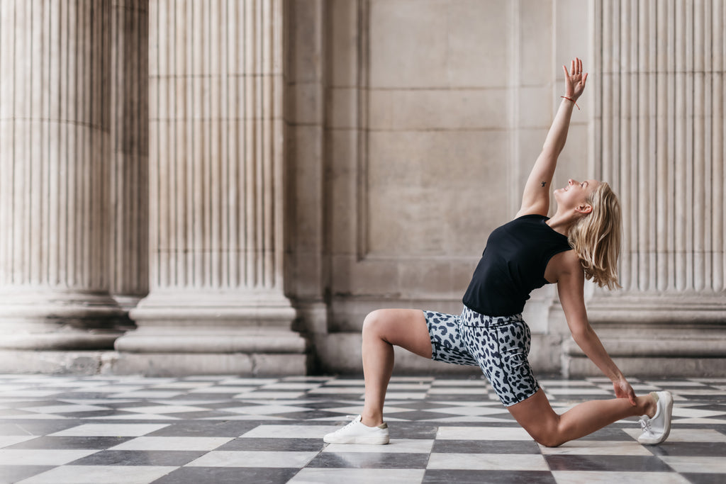 Leopard Cycling Shorts - PerkyPeach
