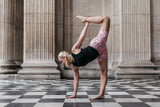 Pink Abstract Cycling Shorts - PerkyPeach