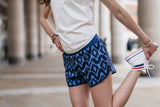 Ikat Running Shorts - PerkyPeach