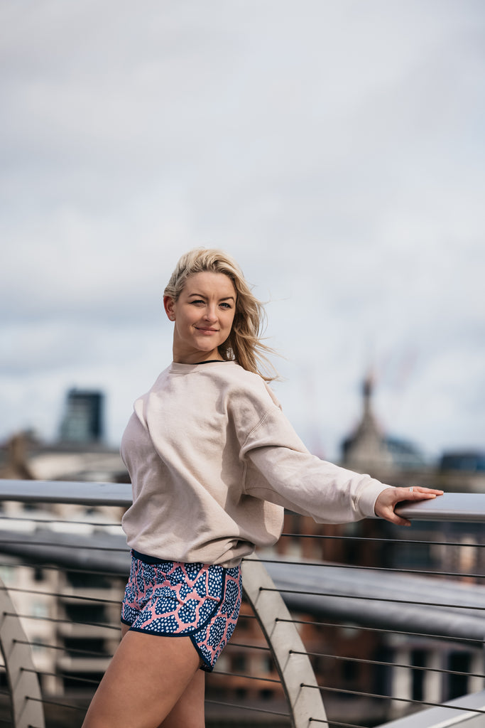 Run Wild Spotty Running Shorts - PerkyPeach