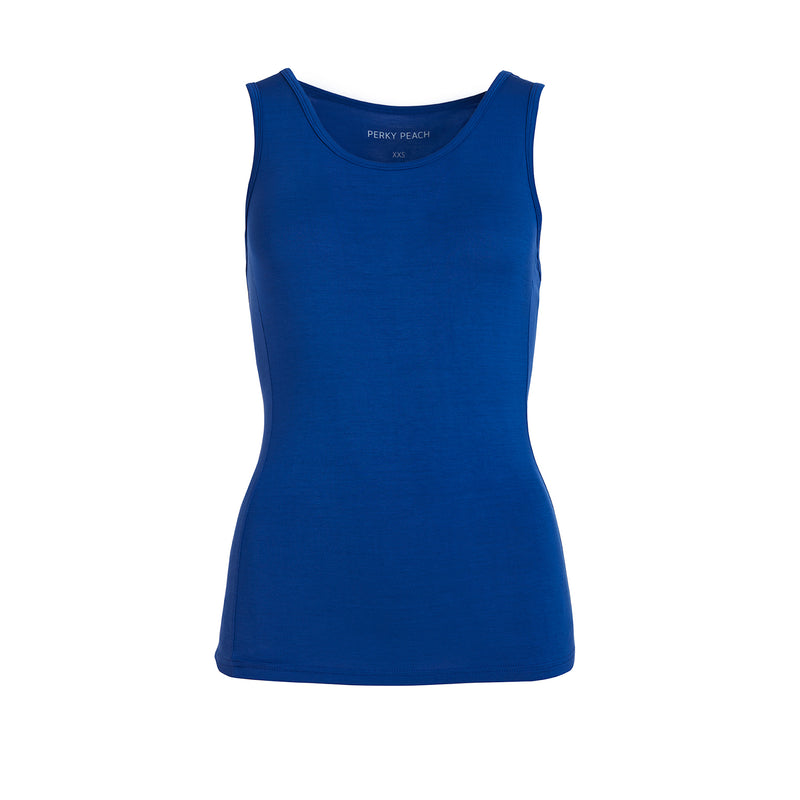 Blue Vest Top - PerkyPeach