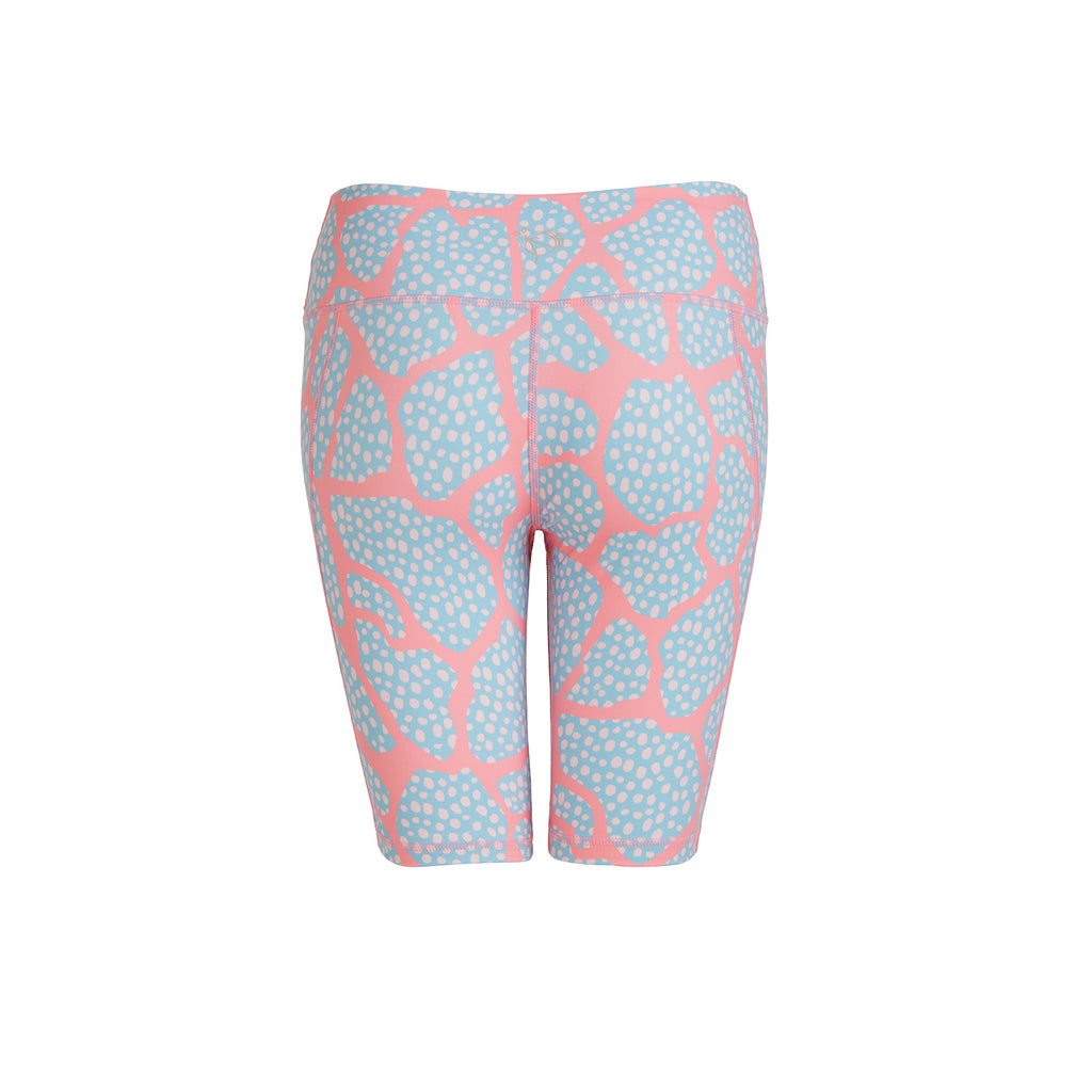 Pink Dotty Cycling Shorts - PerkyPeach