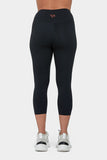 Move More Black Capri Leggings - PerkyPeach
