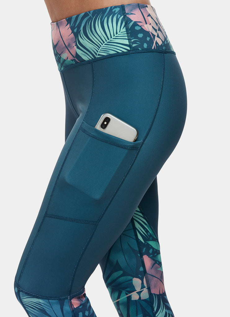 Tropical Gym Leggings - PerkyPeach