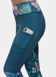 Tropical Gym Leggings - PerkyPeach 