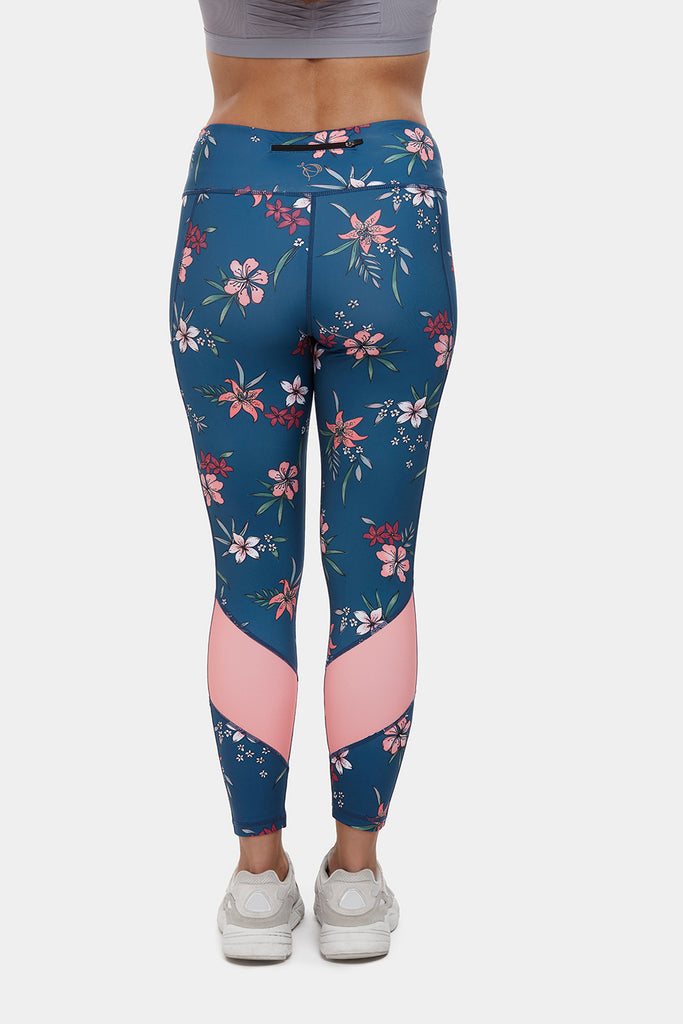Floral Gym Leggings - PerkyPeach