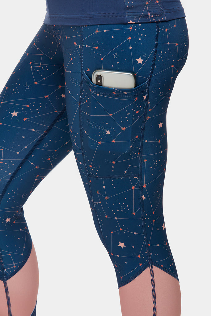 Night Skies Gym Leggings - PerkyPeach