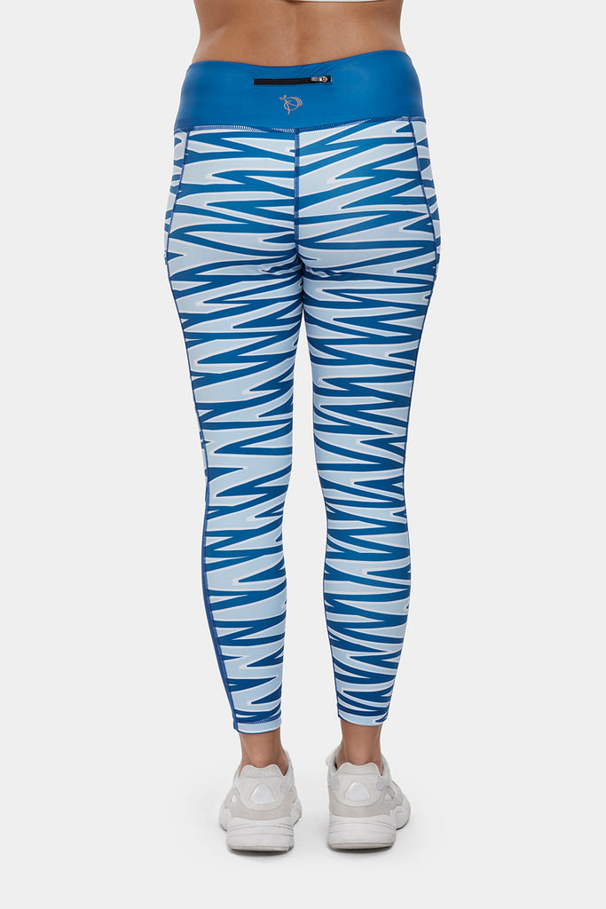 Zigzag Gym Leggings - PerkyPeach