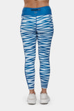 Zigzag Gym Leggings - PerkyPeach