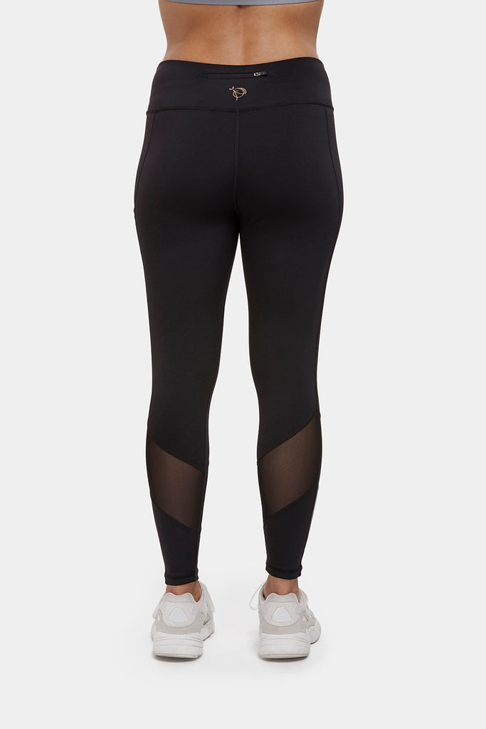 Black Gym Leggings - PerkyPeach