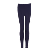 High Rise Laser 7/8 Navy Leggings