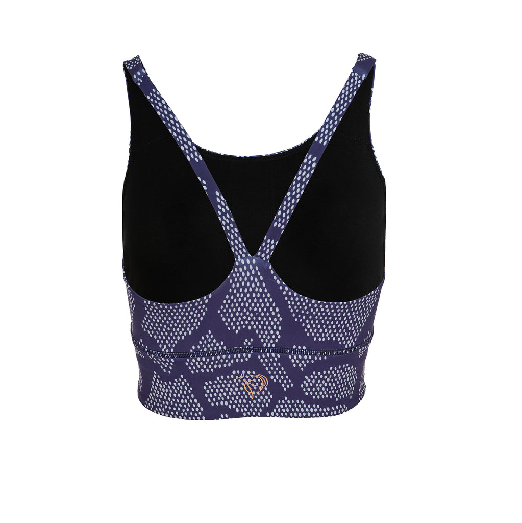Low Impact Snake Print Sports Bra