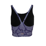 Low Impact Snake Print Sports Bra
