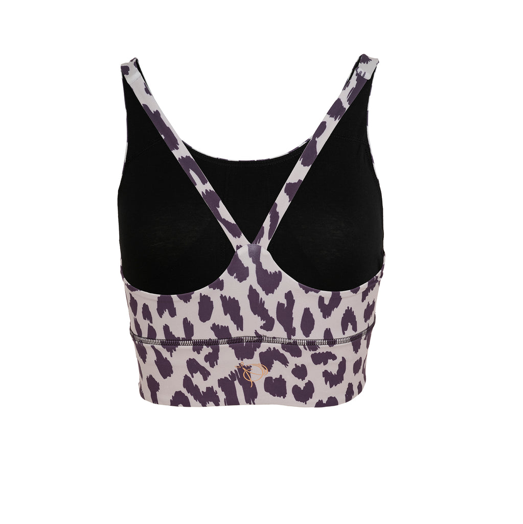 Low Impact Leopard Print Sports Bra