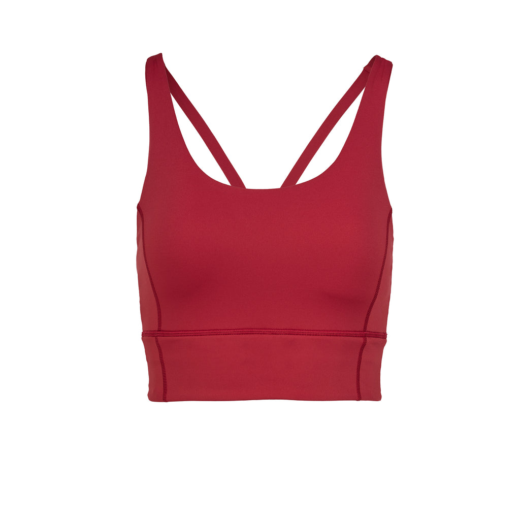 Low Impact Red Sports Bra
