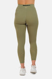 High Rise Laser 7/8 Khaki Legging