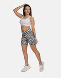 Leopard Cycling Shorts - PerkyPeach
