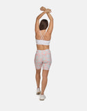 Pink Dotty Cycling Shorts - PerkyPeach