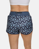 Ikat Running Shorts - PerkyPeach