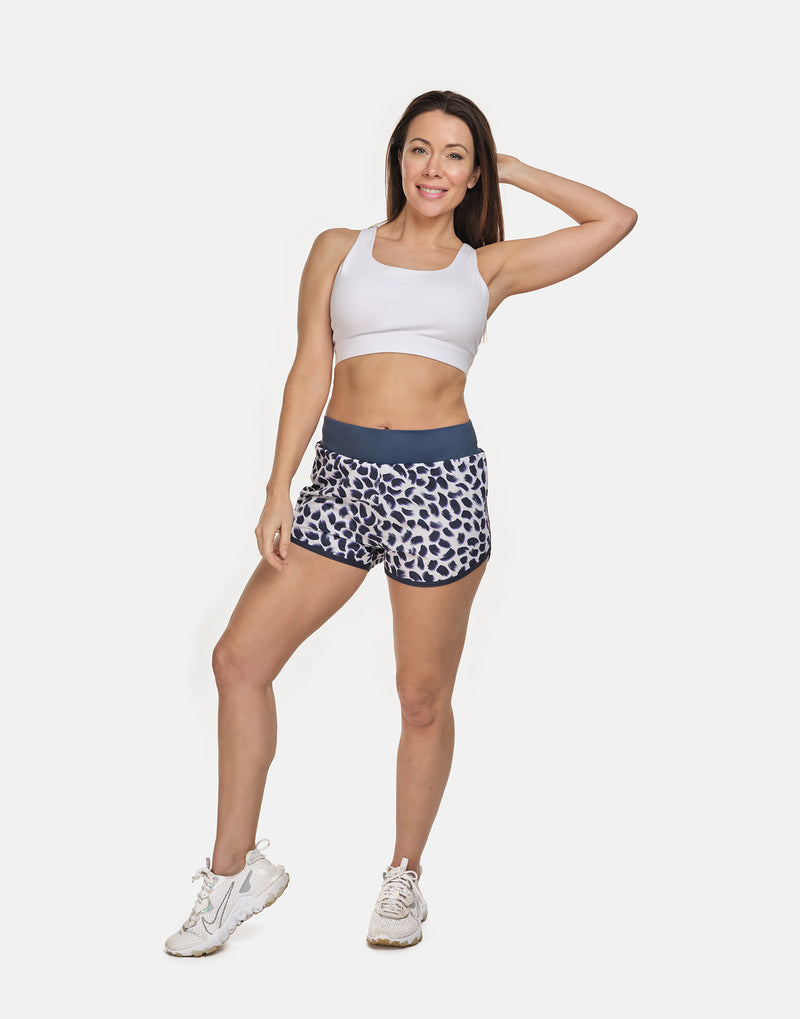 Cheetah Running Shorts - PerkyPeach