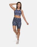 Snake Print Cycling Shorts - PerkyPeach