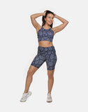 Snake Print Cycling Shorts - PerkyPeach