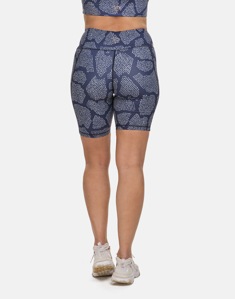Snake Print Cycling Shorts - PerkyPeach