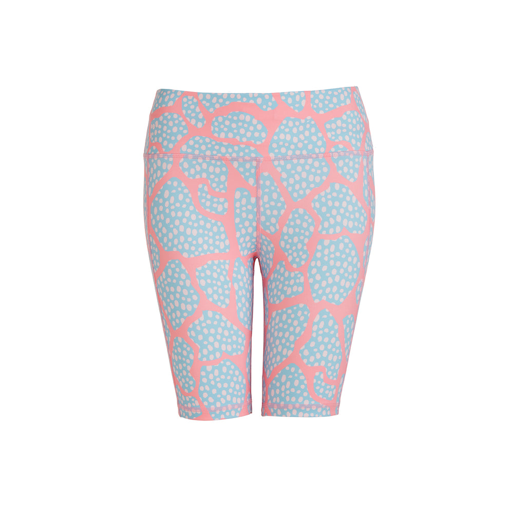 Pink Dotty Cycling Shorts - PerkyPeach