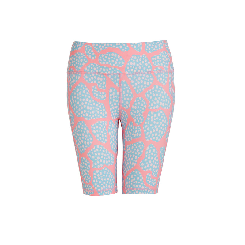 Pink Dotty Cycling Shorts - PerkyPeach