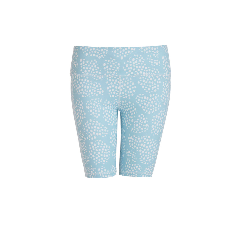 Blue Dotty Cycling Shorts - PerkyPeach