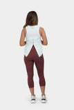 Move More White Vest Top - PerkyPeach