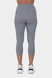 Move More Grey Capri Leggings - PerkyPeach