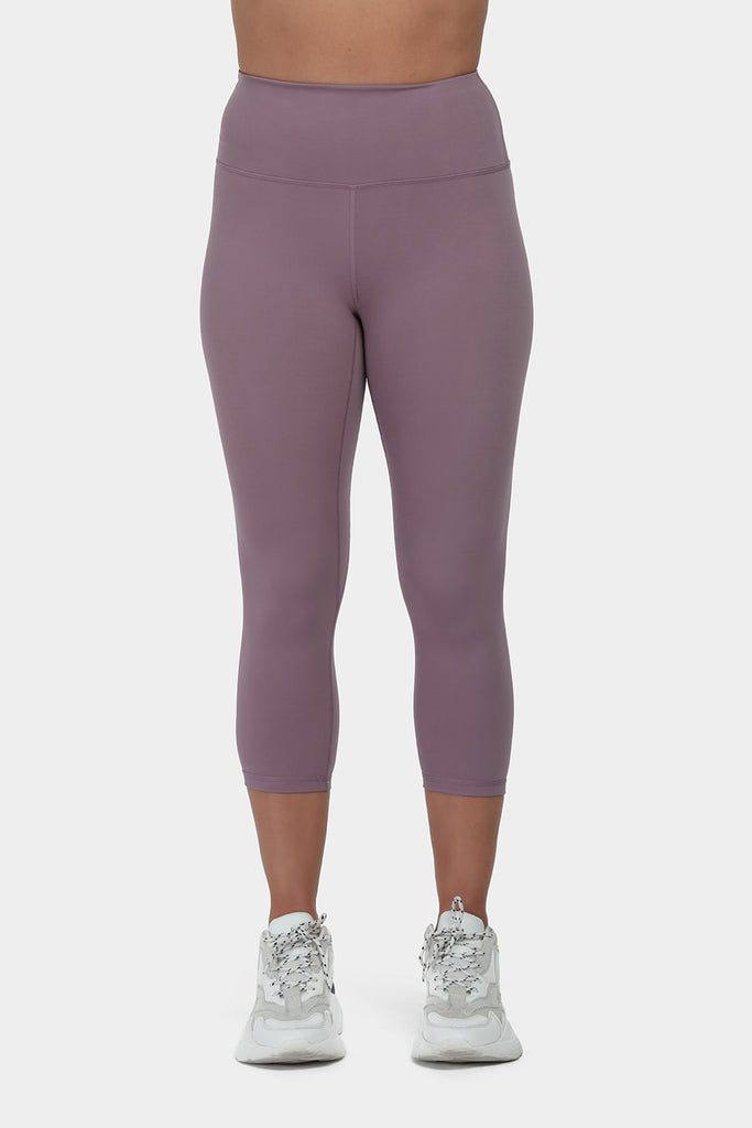 Move More Mauve Capri Leggings - PerkyPeach