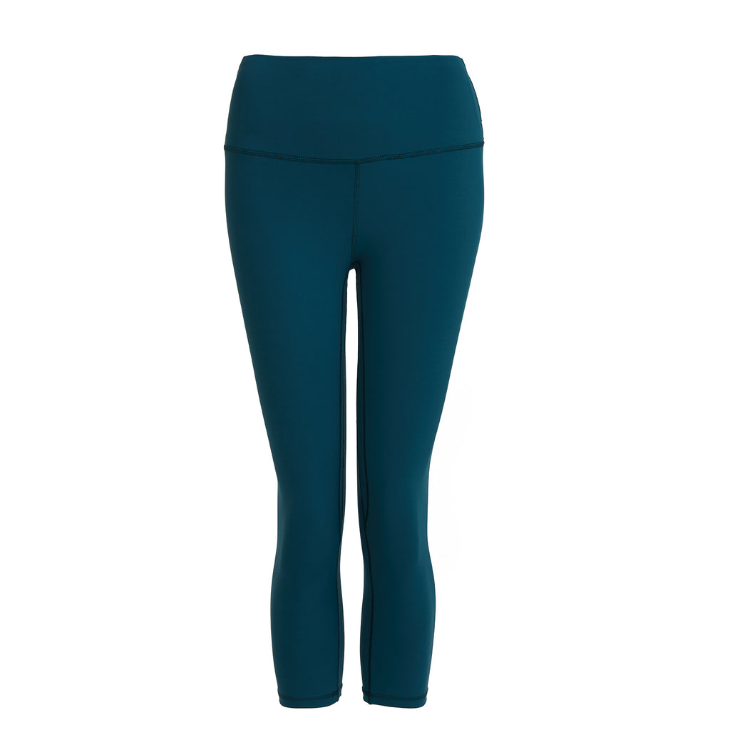 Move More Forest Green Capri Leggings - PerkyPeach
