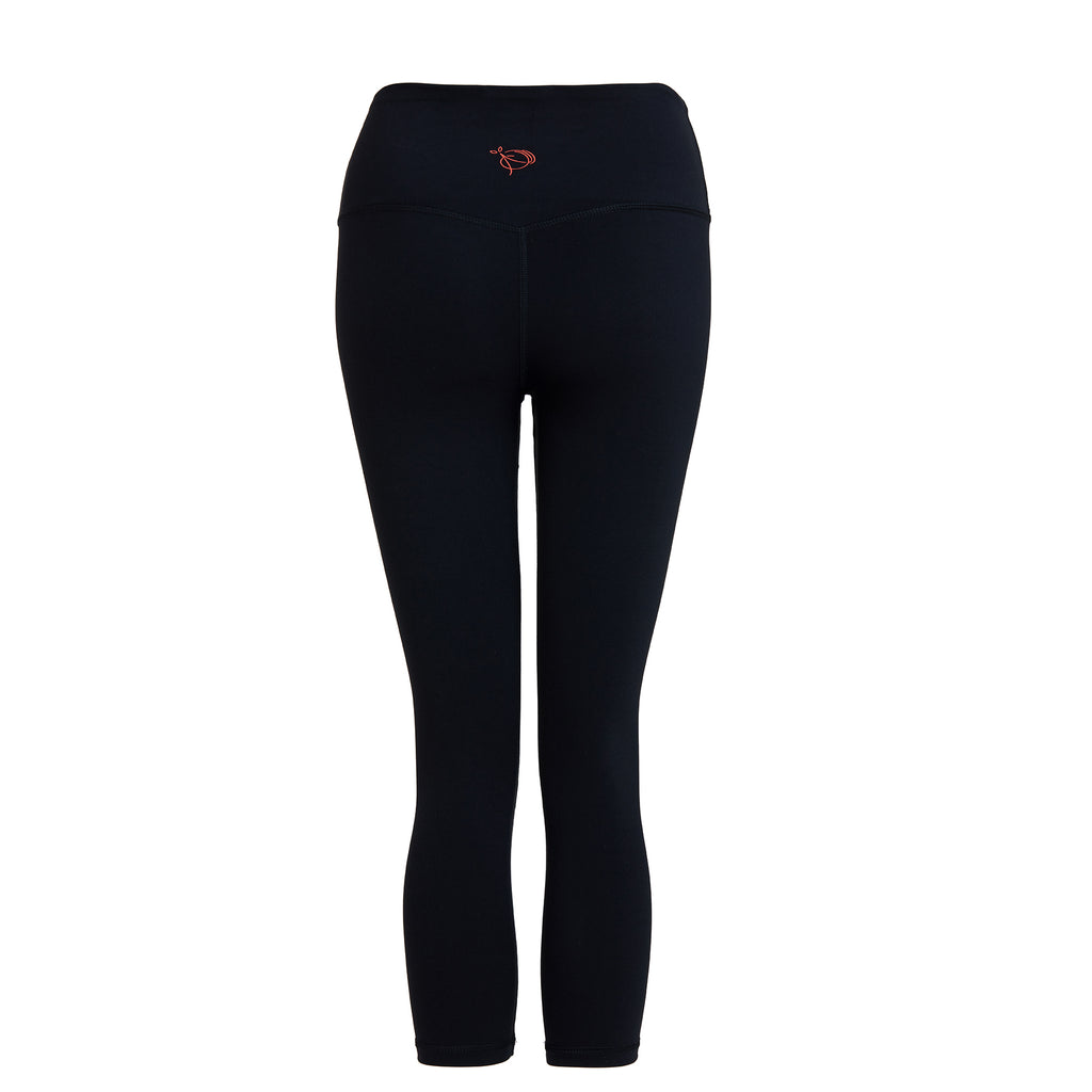 Move More Black Capri Leggings - PerkyPeach