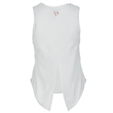 Move More White Vest Top - PerkyPeach