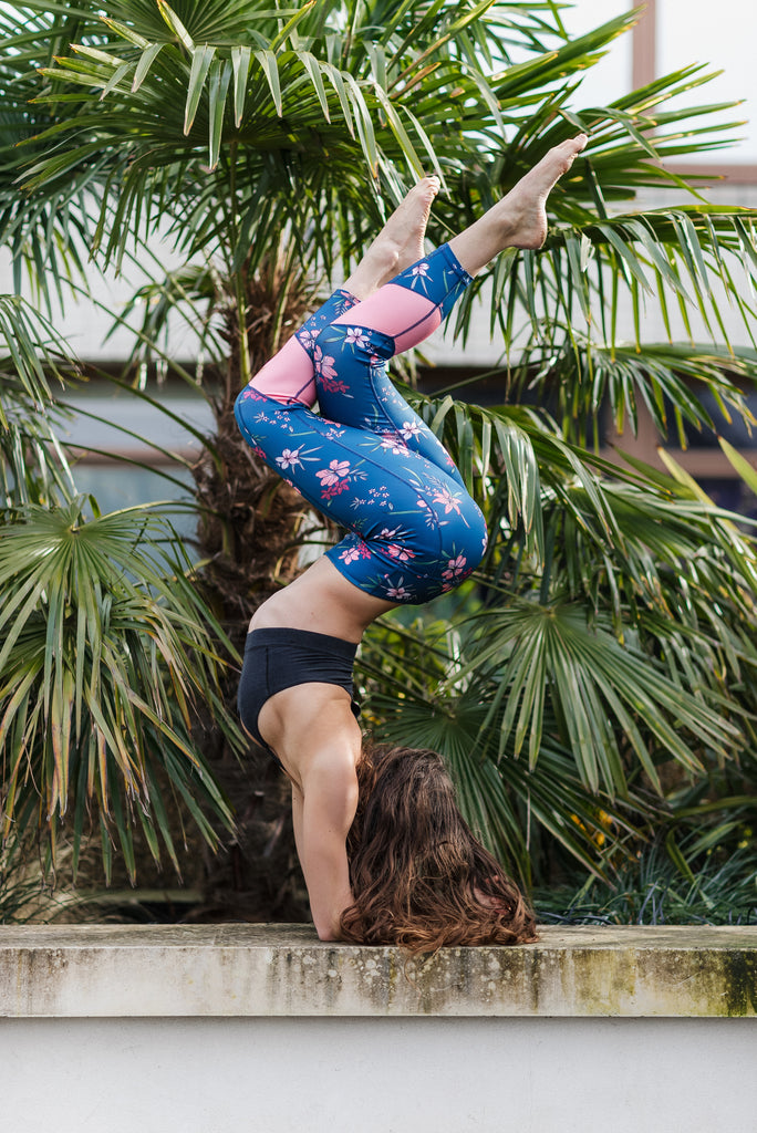 Floral Gym Leggings - PerkyPeach