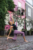 Move More Mauve Capri Leggings - PerkyPeach