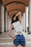 Move More White Vest Top - PerkyPeach