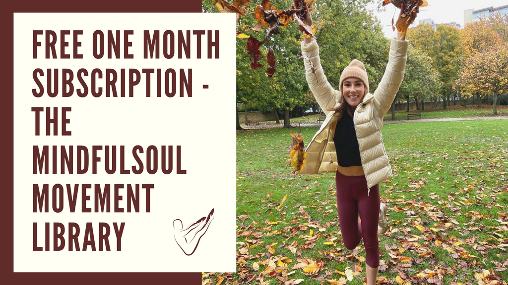 FREE ONE MONTH SUBSCRIPTION- THE MINDFULSOUL MOVEMENT LIBRARY